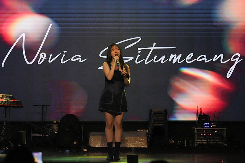 Penampilan Novia Situmeang di Media Gathering Star Media Nusantara - Bagian 1