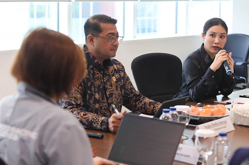 Angela Tanoesoedibjo Terima Kunjungan Menteri dan Wamen Ekonomi Kreatif di vozpublica Tower - Bagian 4