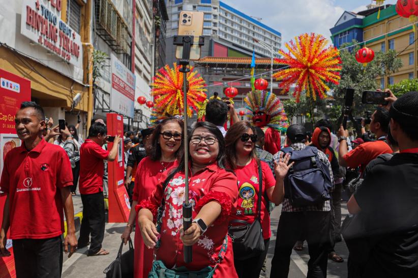 Suasana Kemeriahan Perayaan Cap Go Meh di Glodok    - Bagian 2