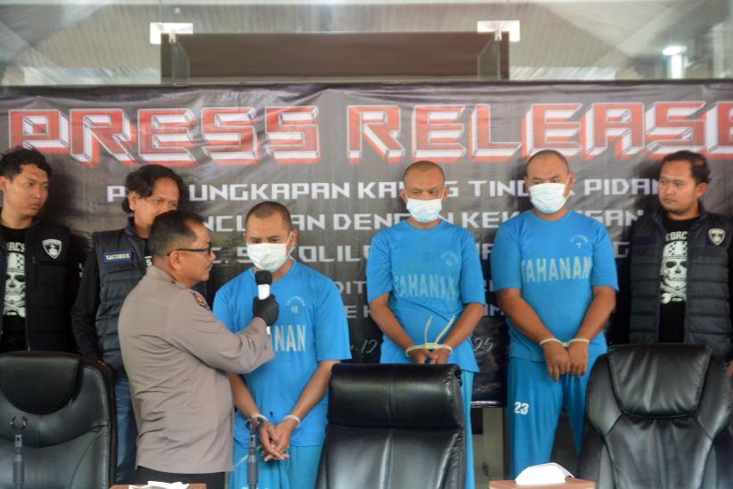 Tampang Perampok Pedagang di Pati Ditangkap Polisi - Bagian 1