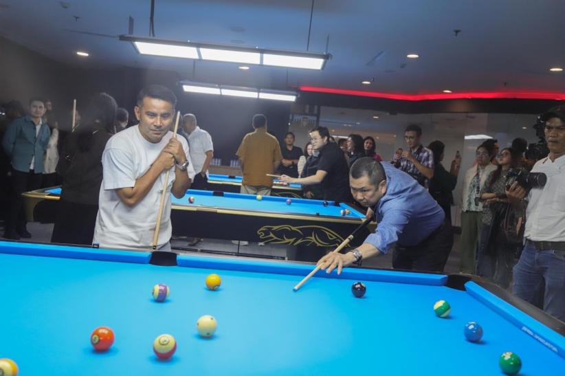 Ketum POBSI Hary Tanoesoedibjo Buka Pro Billiard Center - Bagian 4