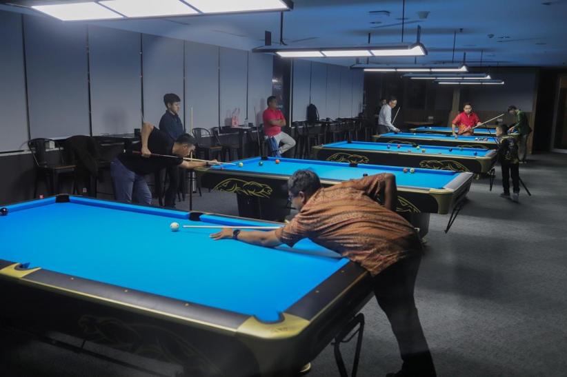 Ketum POBSI Hary Tanoesoedibjo Buka Pro Billiard Center - Bagian 6