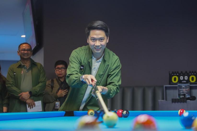 Ketum POBSI Hary Tanoesoedibjo Buka Pro Billiard Center - Bagian 5