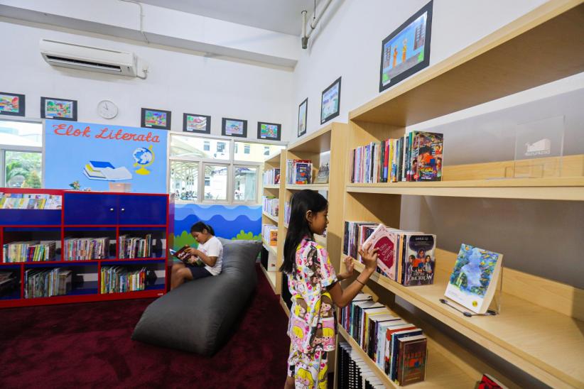 Antusiasme Anak-Anak Rusunawa Penggilingan Ikuti Gerakan Literasi Jakarta - Bagian 3