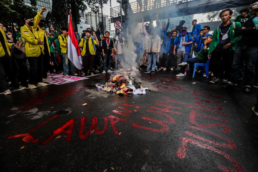 Aksi Indonesia Gelap, Ini Tuntutan Ribuan Mahasiswa  - Bagian 5