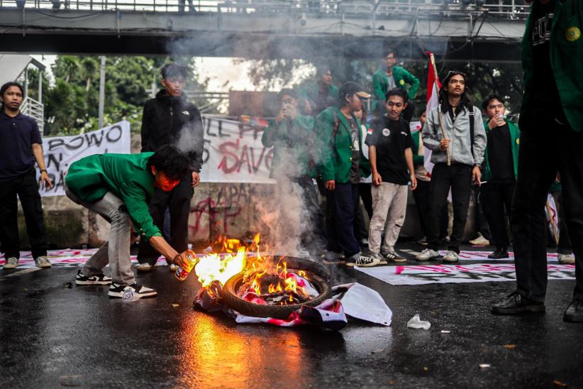 Aksi Indonesia Gelap, Ini Tuntutan Ribuan Mahasiswa  - Bagian 4