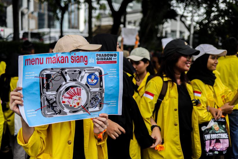 Aksi Indonesia Gelap, Ini Tuntutan Ribuan Mahasiswa  - Bagian 10