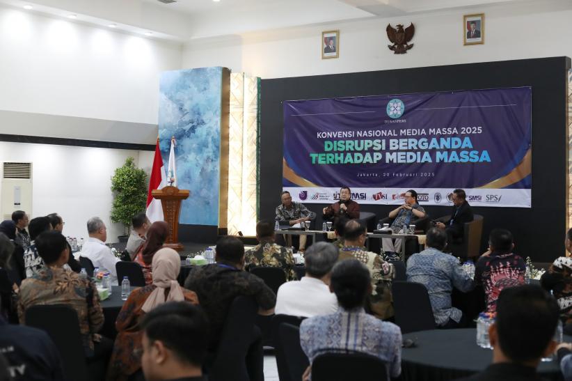 Hary Tanoesoedibjo Hadiri Konvensi Nasional Media Massa 2025 - Bagian 3