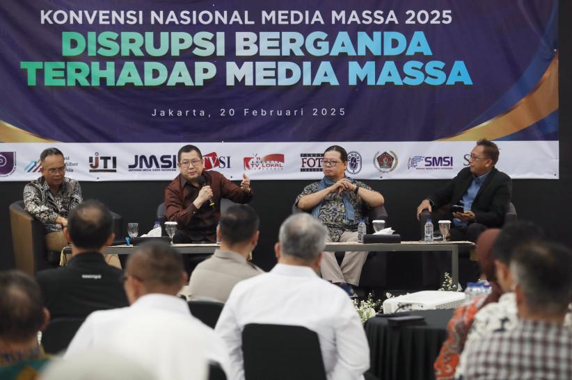 Hary Tanoesoedibjo Hadiri Konvensi Nasional Media Massa 2025 - Bagian 2