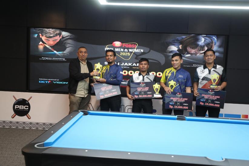 Hasil Final POBSI Pool Men & Women 2025: Jefry Zen Raih Gelar Juara - Bagian 3