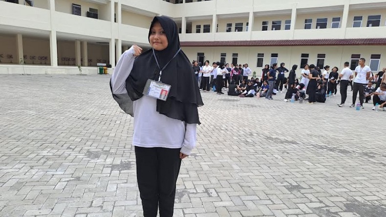 title Cerita Salma Putri Casis SIPPS Polri, Sarjana Seni Ingin Buat Komik Perjuangan Polisi Cerita Salma Putri Casis SIPPS Polri, Sarjana Seni Ingin Buat Komik Perjuangan Polisi