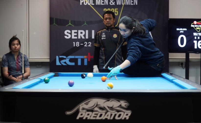 Begini Permainan Atlet Biliar Angeline hingga Juara POBSI Pool Men & Women - Bagian 1