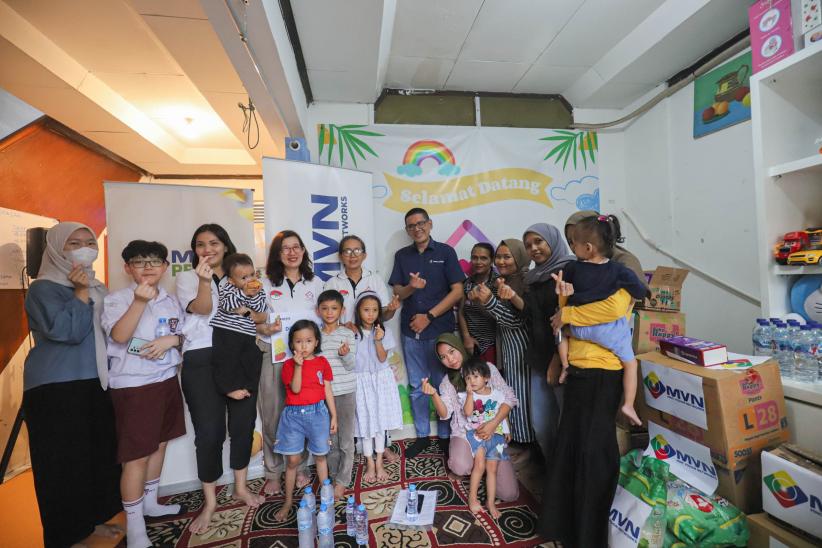 MVN dan MNC Peduli Berkolaborasi Bantu Rumah Singgah House of Heart - Bagian 3