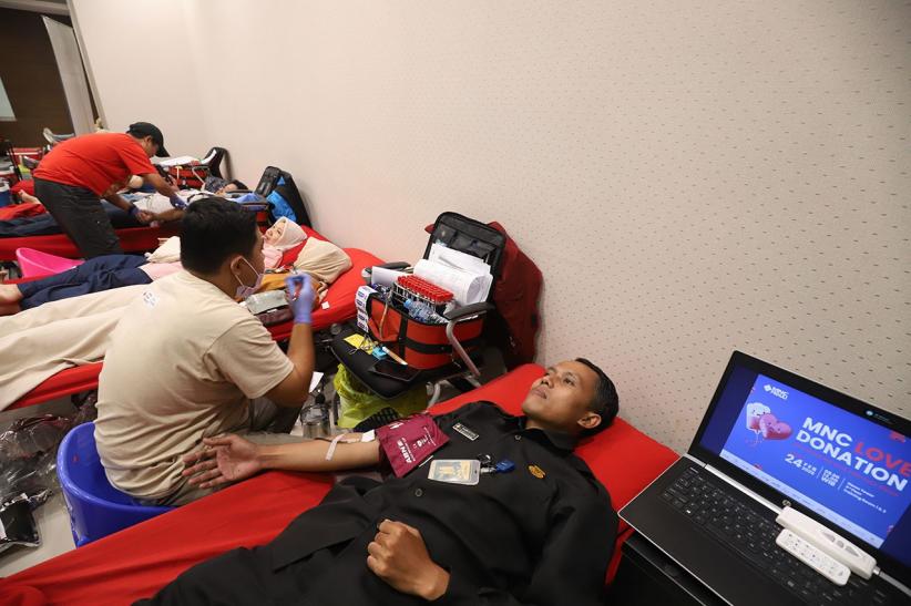 MNC Peduli dan PMI Sukabumi Gelar Donor Darah untuk Stok Ramadan - Bagian 2