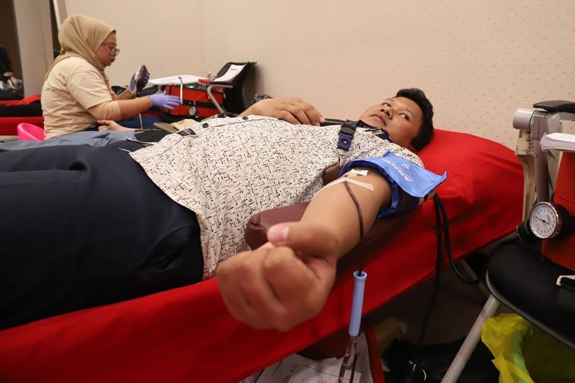 MNC Peduli dan PMI Sukabumi Gelar Donor Darah untuk Stok Ramadan - Bagian 4