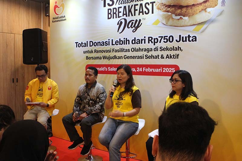 Donasi Rp750 Juta untuk Renovasi Fasilitas Olahraga Sekolah - Bagian 3