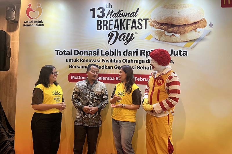 Donasi Rp750 Juta untuk Renovasi Fasilitas Olahraga Sekolah - Bagian 2