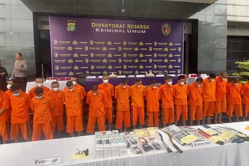 Tampang Pelaku Begal hingga Pembunuhan Ditangkap Polda Metro Jaya   - Bagian 3