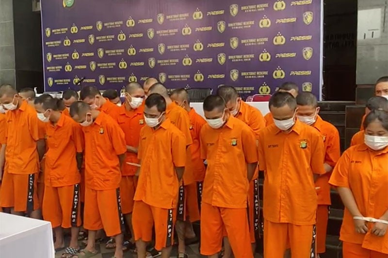 Tampang Pelaku Begal hingga Pembunuhan Ditangkap Polda Metro Jaya   - Bagian 2