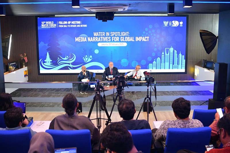 Komitmen Inisiatif Politik dan Peran Media Suarakan Tantangan Air Global - Bagian 1