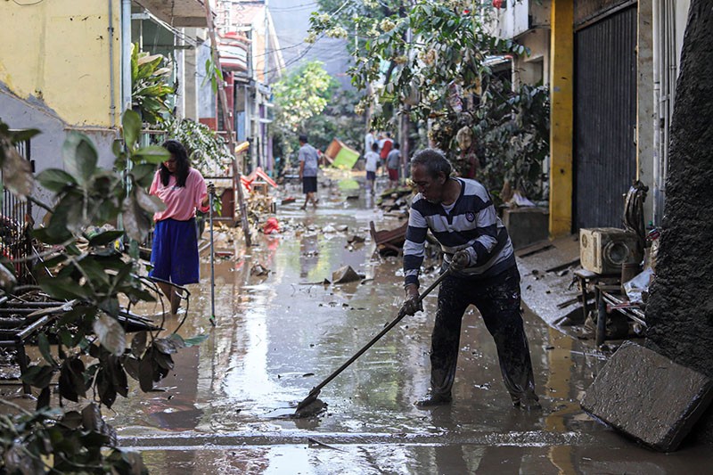 Banjir Setinggi 5 Meter Surut, Begini Kondisi Perumahan Pondok Gede Permai Bekasi - Bagian 2