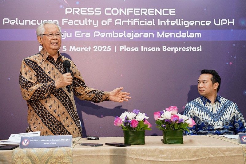 Luncurkan Fakultas Artificial Intelligence , UPH Siap Cetak Generasi Bidang AI  - Bagian 5
