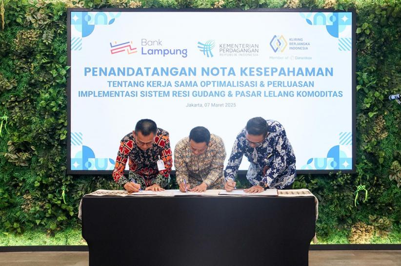 Kerja Sama Pengembangan Ekosistem Resi Gudang Lampung - Bagian 2