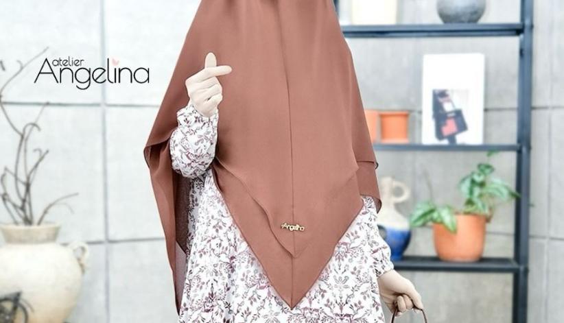5 Inspirasi Gaya Hijab dengan Koleksi Khimar dari Atelier Angelina