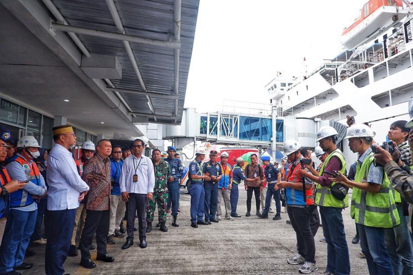 Menteri Perhubungan Cek Persiapan Mudik di Pelabuhan Soekarno Hatta Makassar - Bagian 4