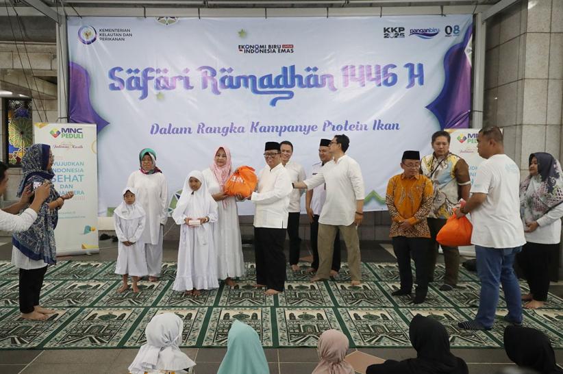 KKP bersama MNC Peduli Ajak Anak-anak Ngabuburit dengan Edukasi dan Makanan Bergizi Olahan Ikan - Bagian 2