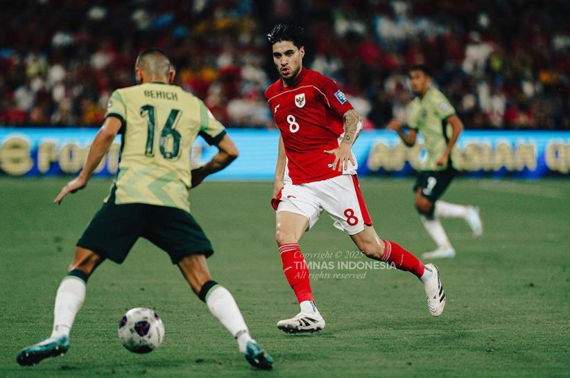 Selebrasi Ole Romeny Cetak Gol Semata Wayang Buat Timnas Indonesia - Bagian 3