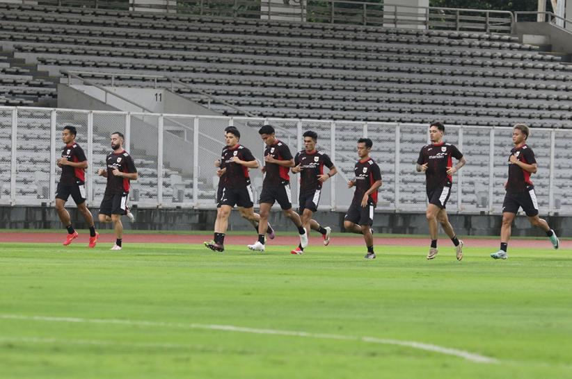 Latihan Timnas Indonesia Latihan Jelang Lawan Bahrain, 3 Pemain Ini Absen  - Bagian 2