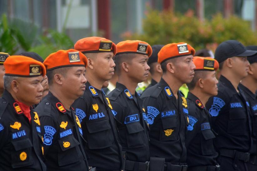 Pengamanan Posko Angkutan Lebaran 2025 di Stasiun Semarang Tawang - Bagian 6