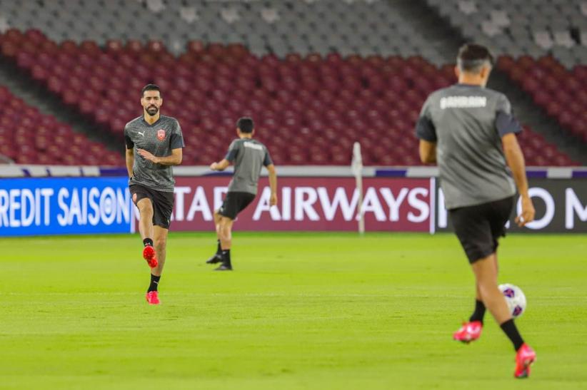 Timnas Bahrain Serius Berlatih untuk Hadapi Timnas Indonesia Besok - Bagian 4