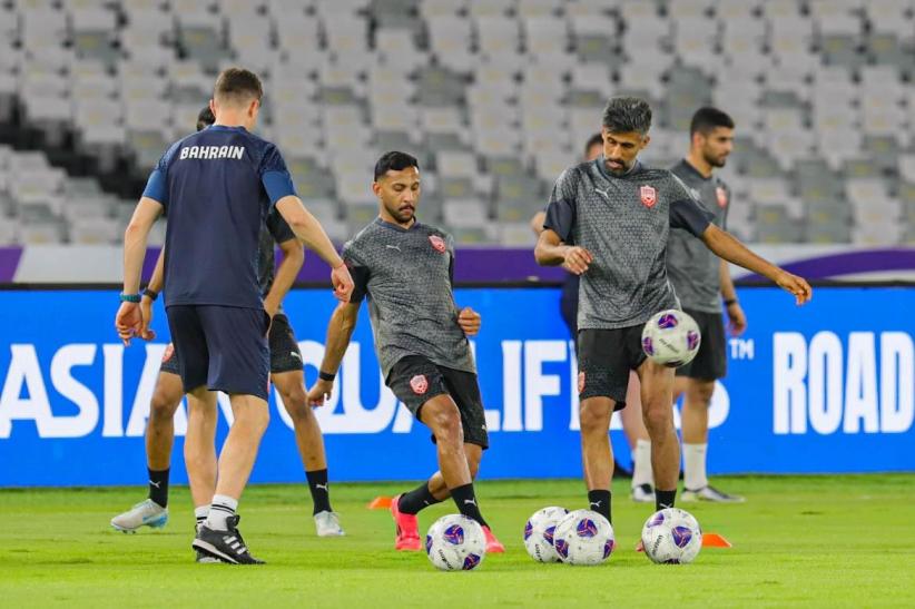 Timnas Bahrain Serius Berlatih untuk Hadapi Timnas Indonesia Besok - Bagian 3