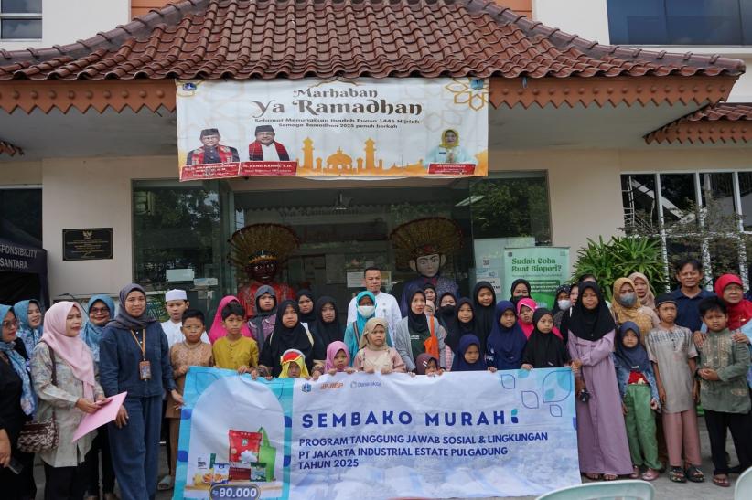 JIEP Berbagi Berkah Ramadan kepada Masyarakat Sekitar Kawasan Industri Pulogadung - Bagian 3