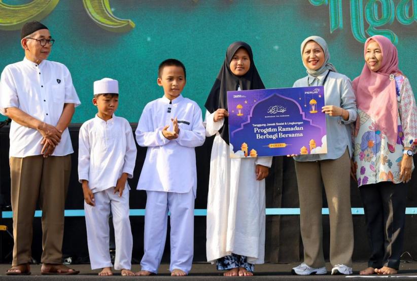 Santunan kepada 100 Anak Yatim dan Libatkan UMKM Binaan - Bagian 3