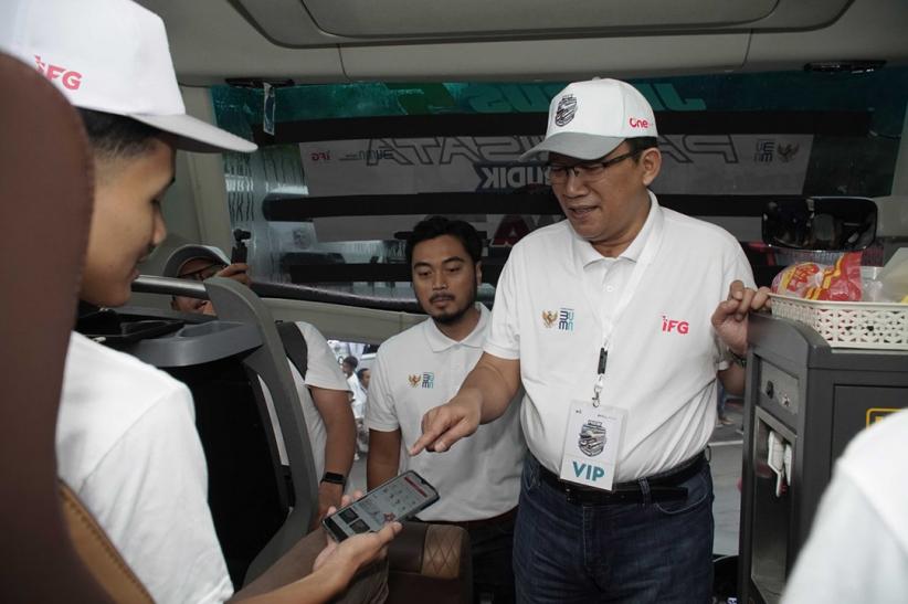 Belajar Literasi Keuangan, Pemudik Dikenalkan Aplikasi One by IFG - Bagian 1