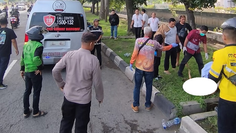 Semarang Heboh, Wanita Muda Nekat Bakar Diri di Samping Pos Polisi