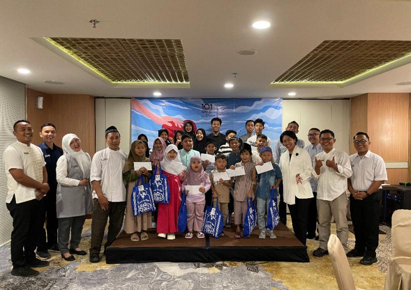Berbagi Berkah Ramadan, 1O1 Style Yogyakarta Malioboro Beri Santunan Anak Yatim