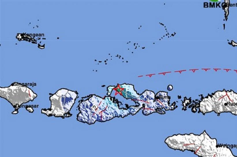 Gempa Terkini Magnitudo 4,7 Guncang Sumbawa NTB
