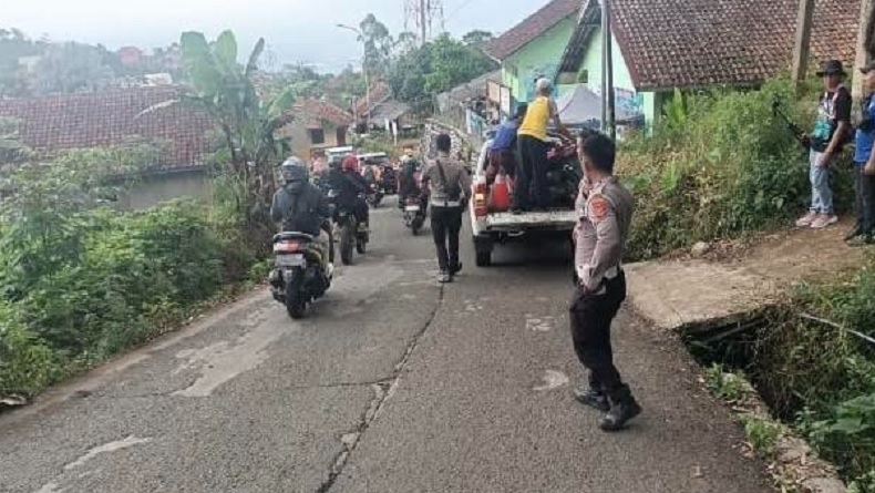 Kecelakaan di Jalur Kamojang Bandung, Pasutri dan Keponakan Tewas