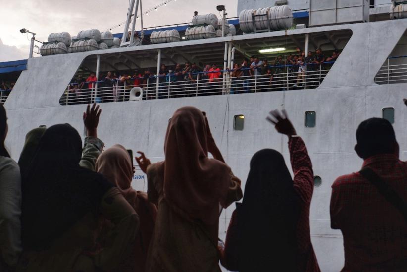 Suasana Arus Balik Lebaran di Pelabuhan Makassar - Bagian 4