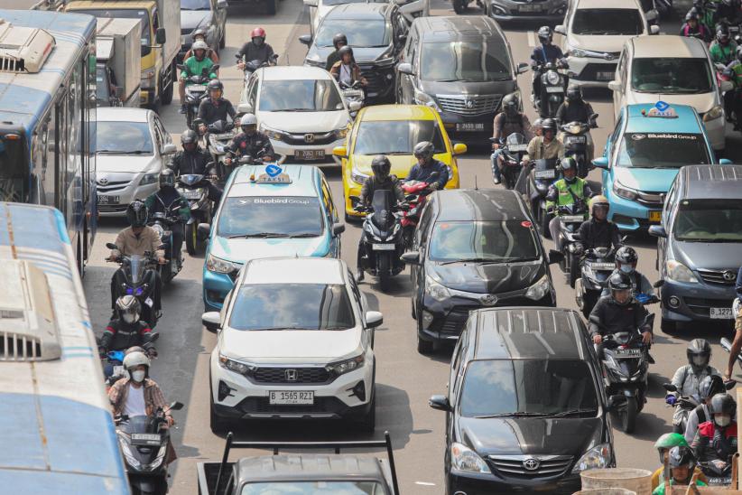 Potret Kemacetan Jakarta Setelah Libur Panjang Lebaran - Bagian 1