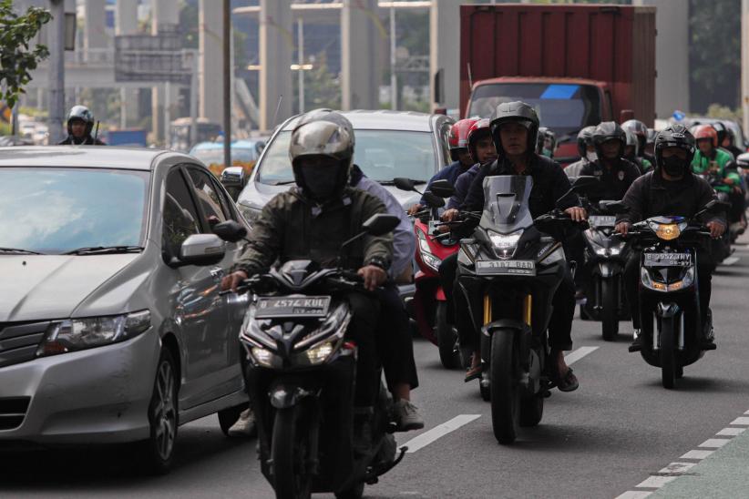 Potret Kemacetan Jakarta Setelah Libur Panjang Lebaran - Bagian 4