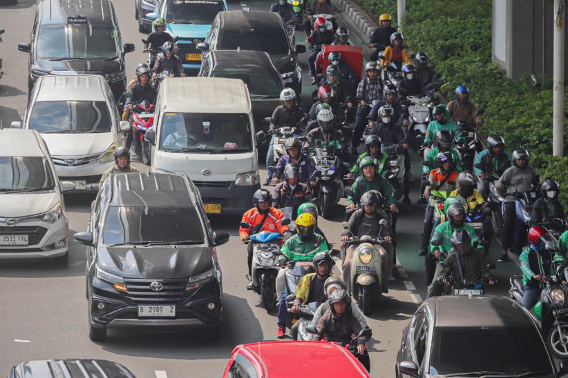 Potret Kemacetan Jakarta Setelah Libur Panjang Lebaran - Bagian 2