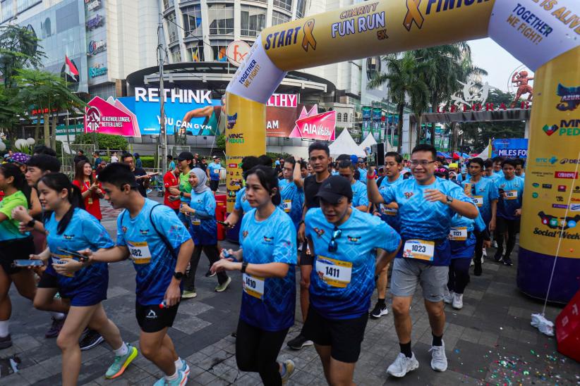 MNC Peduli Dukung Fun Run dan Donasi untuk Para Pejuang Kanker - Bagian 3