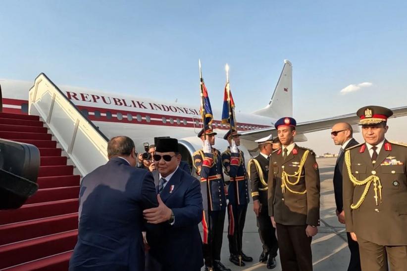 Momen Presiden Prabowo Diantar Presiden Mesir ke Bandara untuk Menuju Qatar - Bagian 2