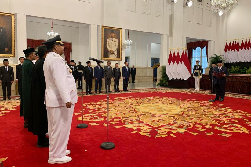 Presiden Prabowo Lantik Gubernur-Wagub Papua Pegunungan dan Babel 2025-2030 - Bagian 3