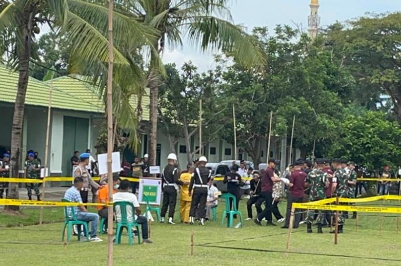 Rekonstruksi 3 Polisi Tewas Ditembak di Lampung, Kopda Basar Sudah Bawa Senpi dari Rumah